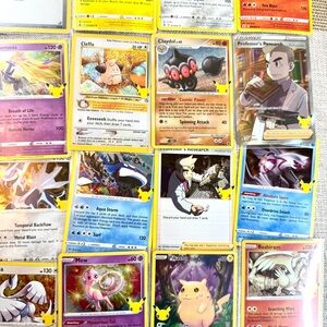 Pokemon celebrations trading cards bundle of 20 cards